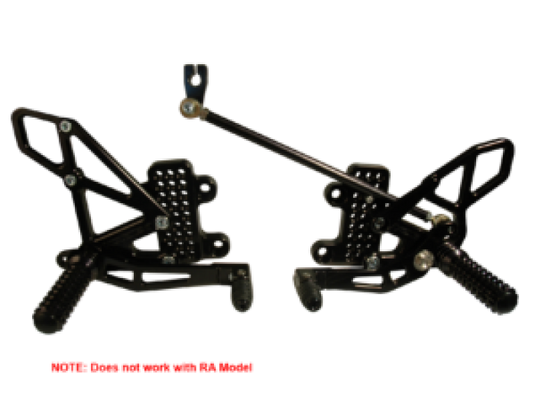 Vortex Racing RS265K VTX Adjustable Rear Sets