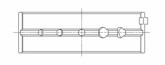 Acl 5M2975H-STD ACL Race Series Main Bearings