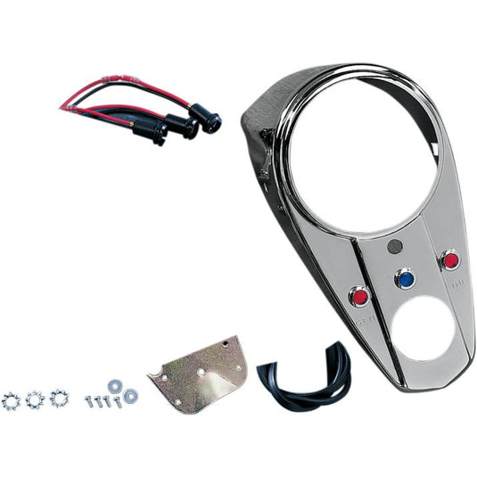 Drag Specialties DS-373656 Three Light Dash Cover