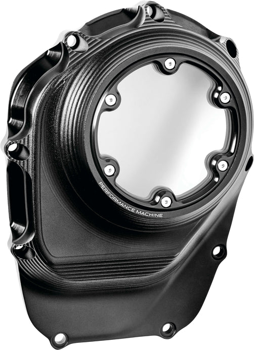 Performance Machine 0177-2082M-SMB Vision Series Cam Cover - Black Ops