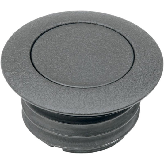 Drag Specialties 0703-0460 Pop-Up Gas Cap - Vented - Black Wrinkle