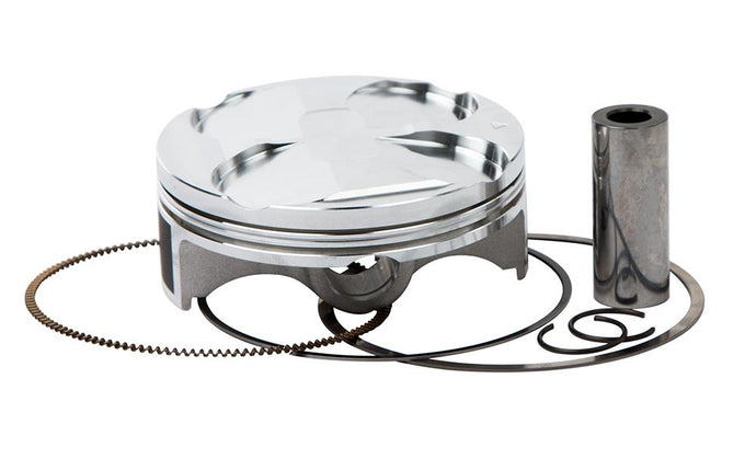 Vertex 22983A Forged Replica Piston Kit - Standard Bore 77.95mm, 12.9:1 Compression