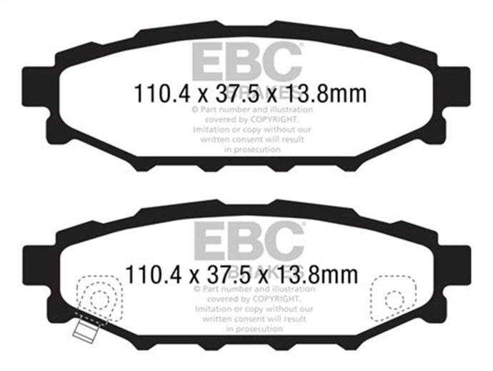 Ebc DP51584NDX EBC Bluestuff Brake Pad Sets