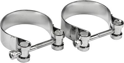 Harddrive 14-0523 Chromed Super Exhaust Clamp - 54mm