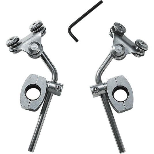 Memphis Shades MEM9902 Replacement Mounting Hardware Kit for Demon, Shooter, Classic Deuce, Hell Cat Windshields