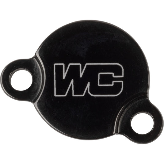 Works Connection 21-772 Rear Master Cylinder Cover - Black