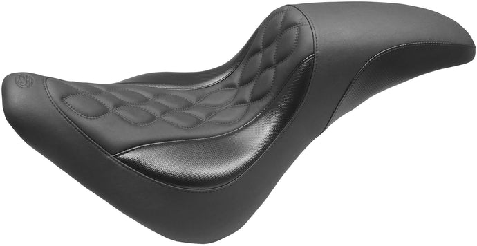Mustang 75065 Tripper Fastback Seat - Double Helix Stitch