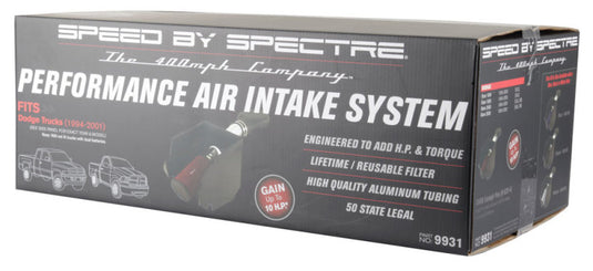 Spectre 9931 SPE Cold Air Intake Kits