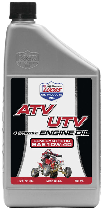Lucas Oil 18033 High Performance Semi-Synthetic ATV Engine Oil - 6 gal.