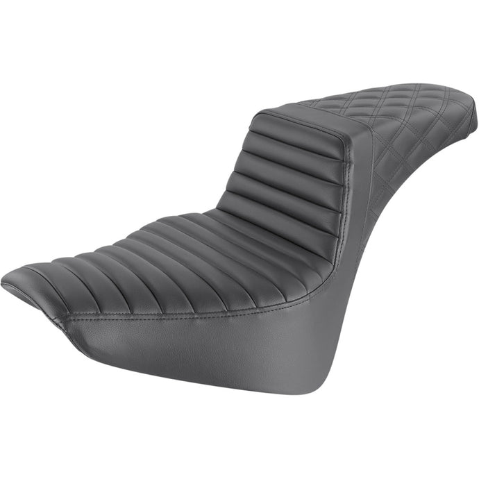 Saddlemen 818-33-176 Step-Up Front TR/Rear LS Seat - Black