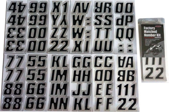 Hardline BLKSI500 HRL Registration Letters