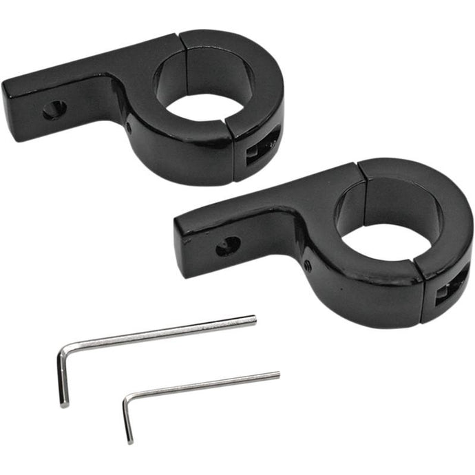 Custom Dynamics PB-125-B Mounting Brackets - Gloss Black