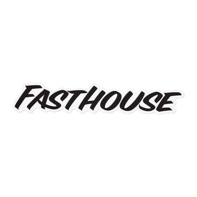 Fasthouse 3290-0613-00 Logo Sticker - White