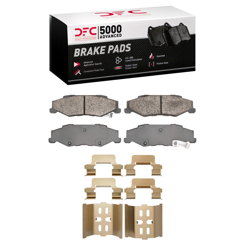 Load image into Gallery viewer, Dfc 1551-0732-01 DFC 5000 Advanced Semi Met Brake Pads
