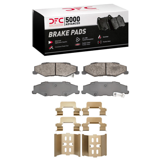 Dfc 1551-0732-01 DFC 5000 Advanced Semi Met Brake Pads