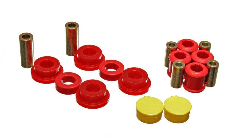 Load image into Gallery viewer, Energy Suspension 5.3118R ES Cntrl Arm Bushings - Red
