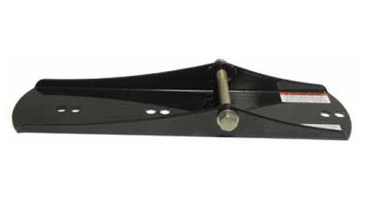 Starting Line Products 35-359C Ski Mounting Saddle Bracket for Competition Use - Black