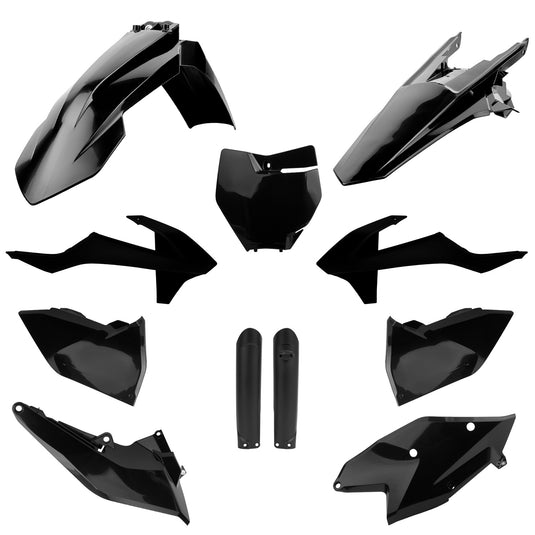 Polisport 91471 MX Complete Kit - Black (OEM)