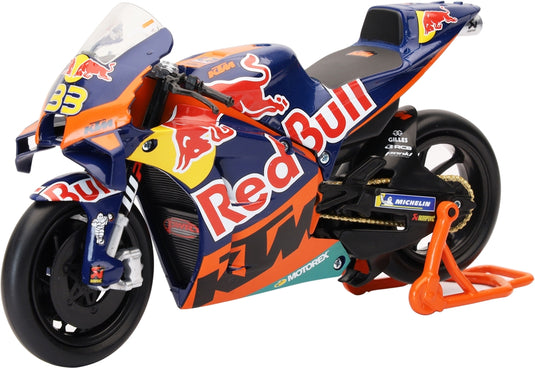 New Ray Toys 58383 Street Bike 1:12 Scale Motorcycle - Red Bull KTM Brad Binder