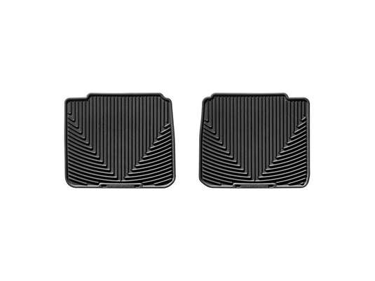Weathertech W85 WT Rubber Mats - Rear - Blk