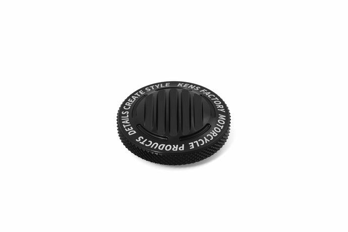 Kens Factory KFC-11 Next Level Gas Cap Finned Black Dummy Screw Rh