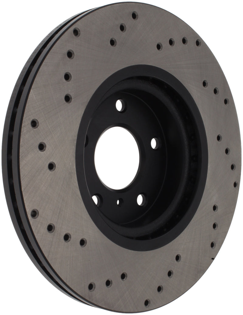 Load image into Gallery viewer, Stoptech 128.42080L ST Drilled Sport Brake Rotors
