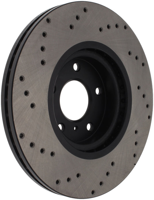 Stoptech 128.42080L ST Drilled Sport Brake Rotors