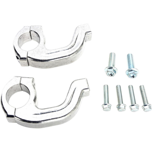 Moose Racing 50-236S Inner Mount Clamp for Contour Handguard - Silver