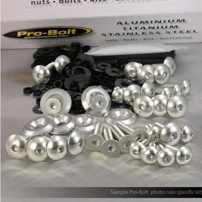 Pro Bolt FSU095-S Fairing Aluminum Bolt Kit - Silver
