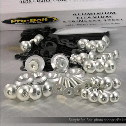 Pro Bolt FSU095-S Fairing Aluminum Bolt Kit - Silver