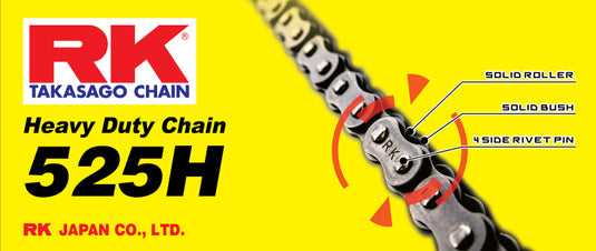 Rk Chain 525H-130 RKC Non Sealed Chain