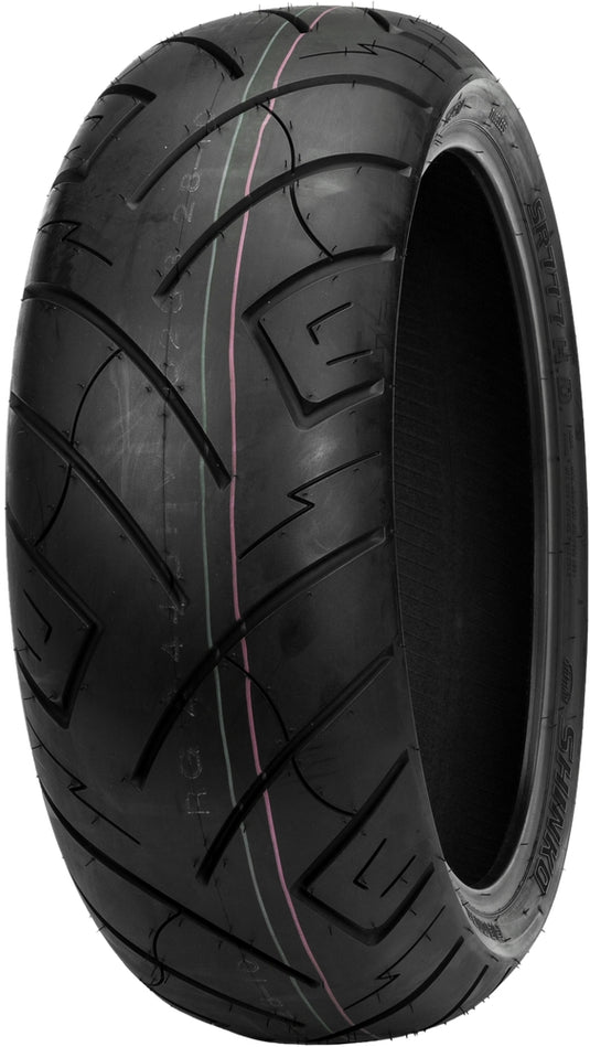 Shinko 87-4193 SR777 Black Walls Rear Tire - 240/40R18