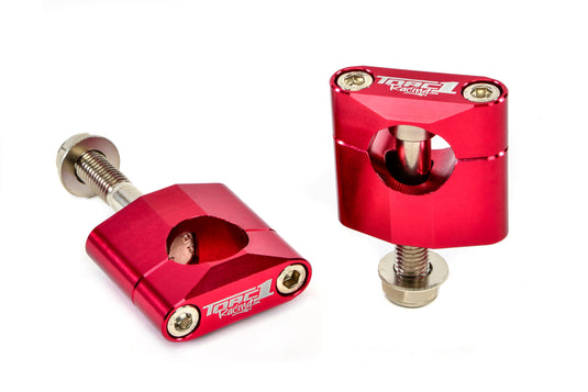 Torc1 Racing 1900-0400 Oversized Handlebar Clamps - Red