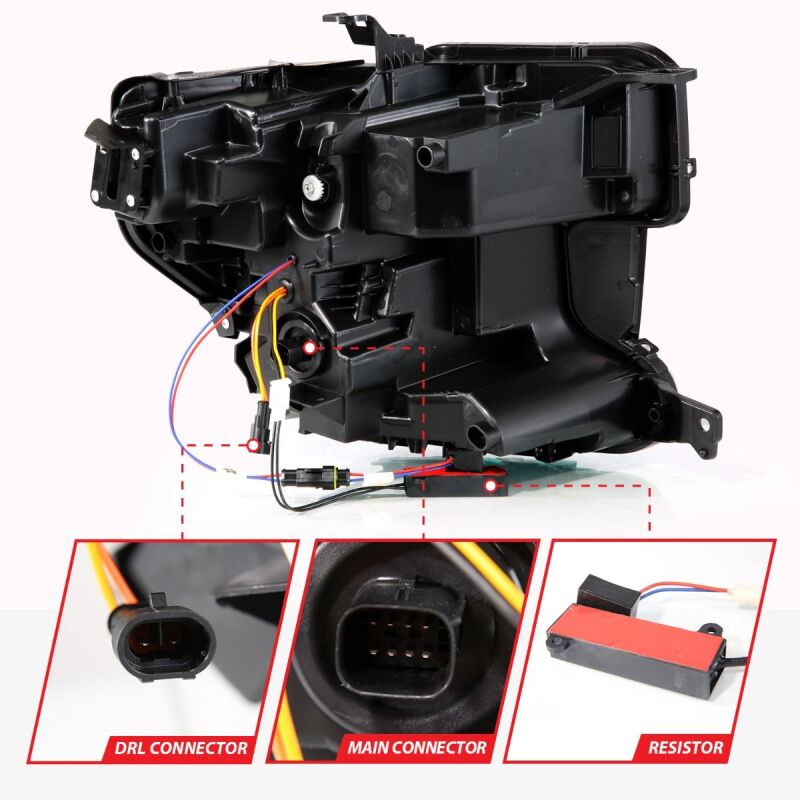 Load image into Gallery viewer, Anzo 111600 ANZ LED/Projector Headlights
