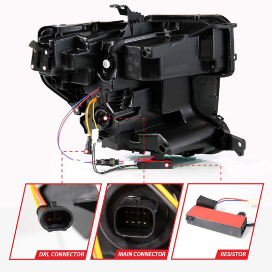 Anzo 111600 ANZ LED/Projector Headlights