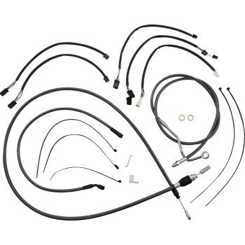 Magnum 7871131 Karbonfiber Handlebar Installation Kit for 12in-14in. Ape