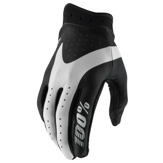 100% iTrack 2 Youth Gloves (Medium, Black)