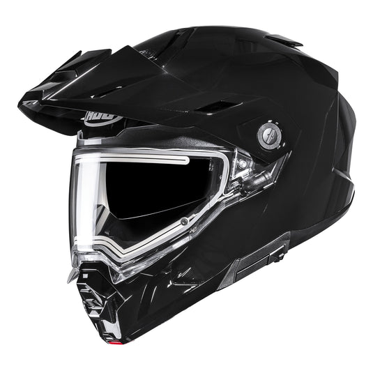 Hjc i80 Snow Helmet with Electric Shield (Medium, Black)