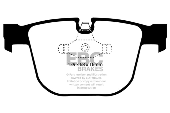 Ebc DP31451C EBC Redstuff Brake Pad Sets