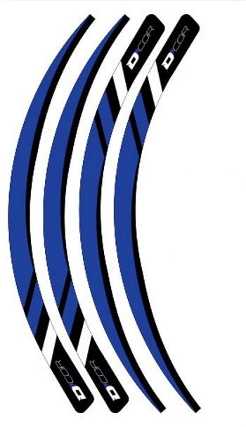 Dcor 40-80-220 Rim Decal - Yamaha