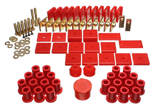 Energy Suspension 8.18105R ES Hyper-Flex Sets - Red