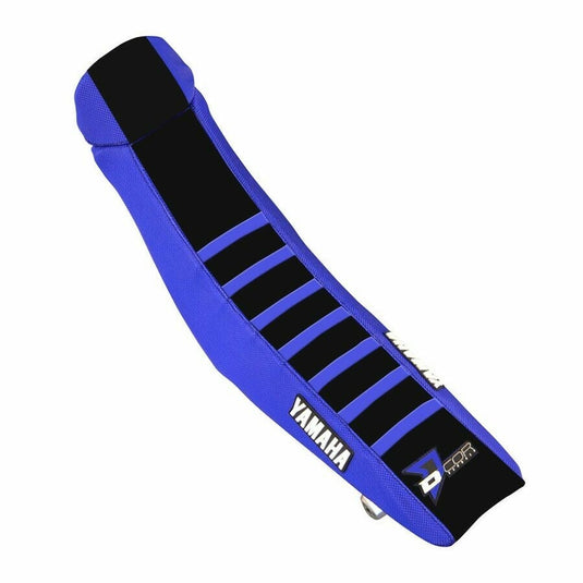 Dcor 30-50-511 Seat Cover - Blue Sides - Black Top Blue Ribs