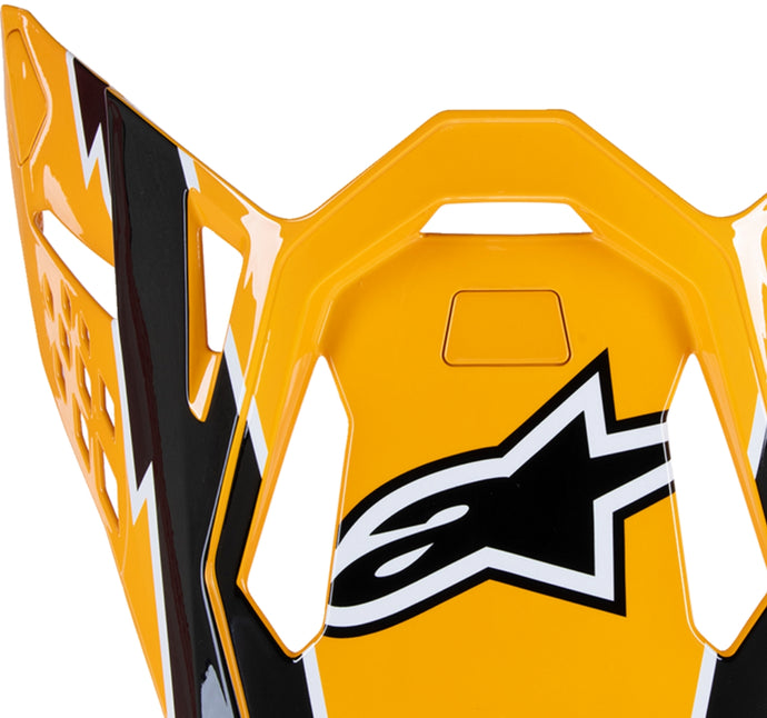 Alpinestars Visor for S-M10 Ampress Helmet - Black/Orange