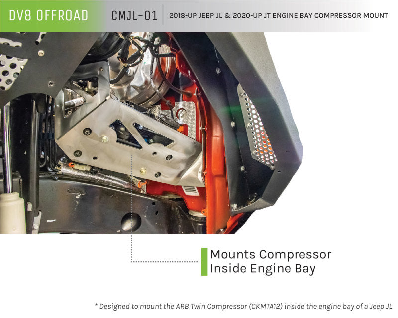 Load image into Gallery viewer, Dv8 Offroad CMJL-01 DVE Compressor Mounts

