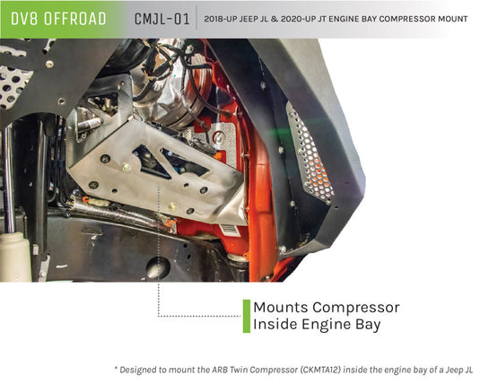 Dv8 Offroad CMJL-01 DVE Compressor Mounts