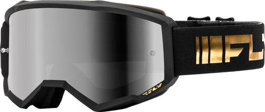 Black/Gold / Silver Mirror Smoke Lens