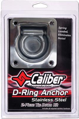 Caliber Products 13521 Stainless Steel Trailer D-Ring Anchor Kit