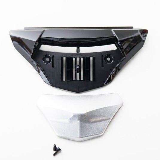 Shoei Qwest Lower Air Intake Vent - Light Silver