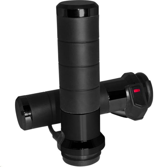 Koso North America AX068K00 Throttle-By-Wire Titan-X Heated Grips - Black