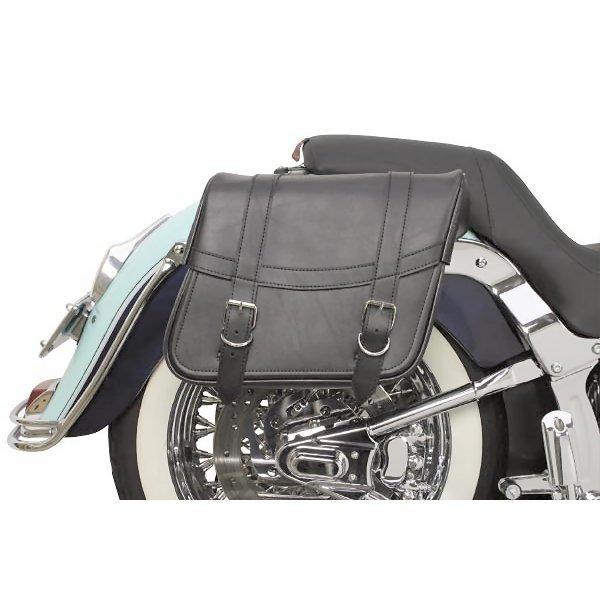 Saddlemen X021-02-040 Highwayman Slant-Style Saddlebag - Classic - 13in.L x 6in.W x 9 1/2in.H